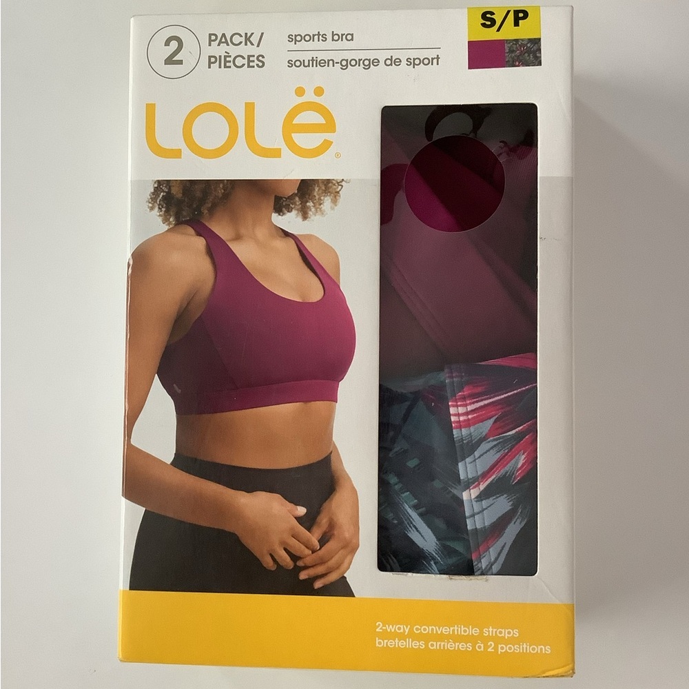 Lolรซ 2-Pack Sports Bra , Brand New *READ*